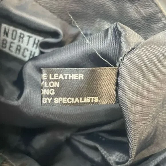 Michael Hoban North Beach Vintage Genuine Leather True Love Rose Skirt Size 1/2 - Picture 11 of 12